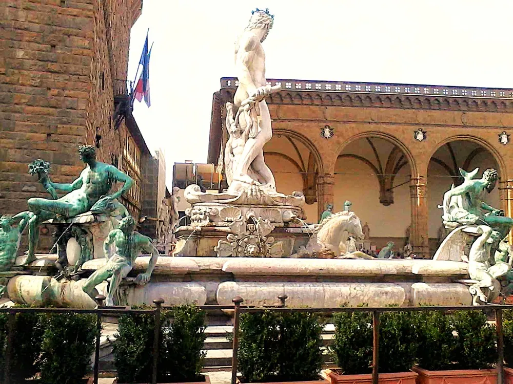 fontanna Neptuna we Florencji